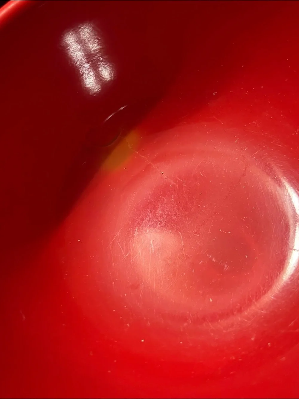 Y2K Thunder Group Inc Colors Set of 4 Red Plastic Sides Soup Bowl